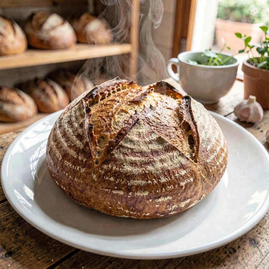 Pão de fermentação lenta