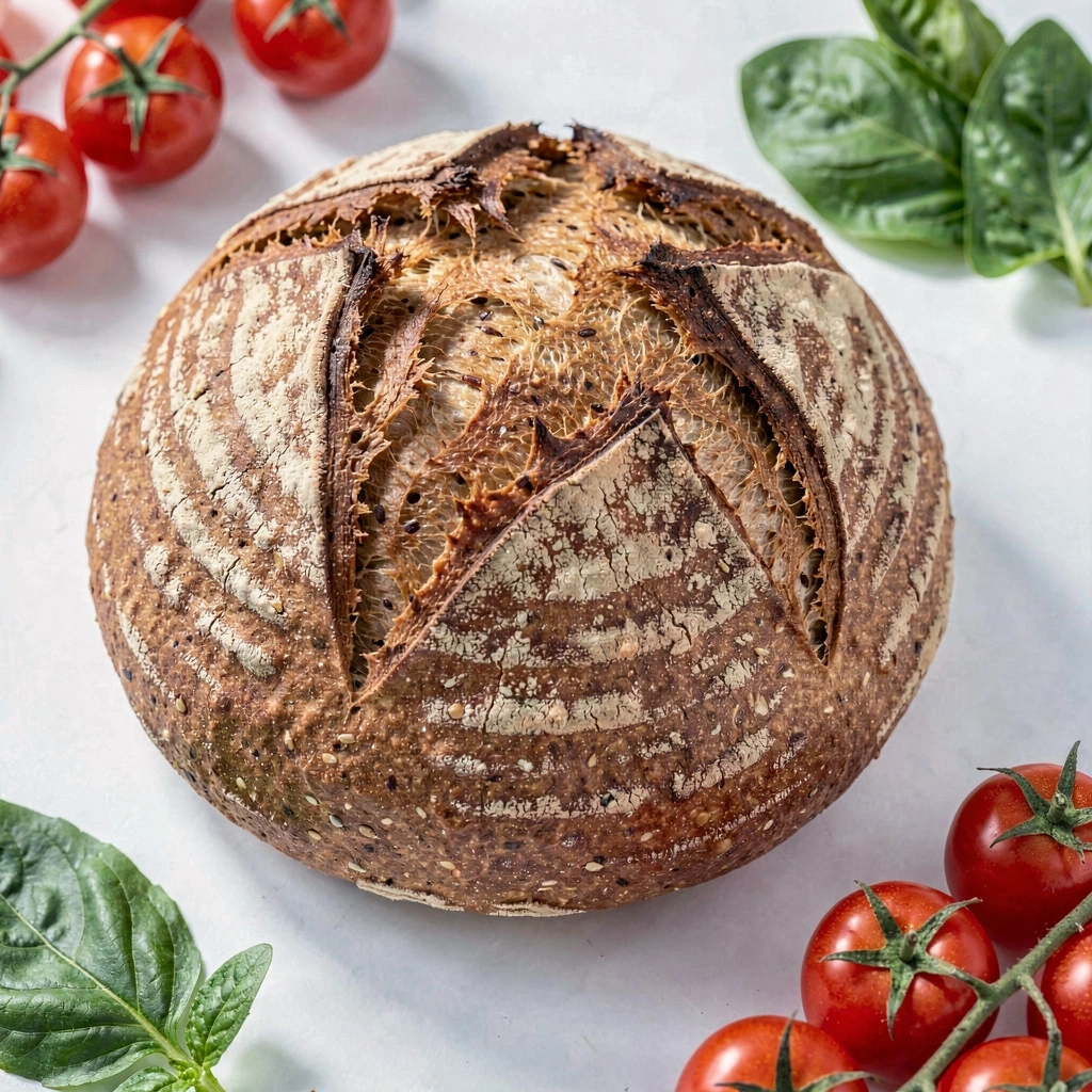 Pão de fermentação natural