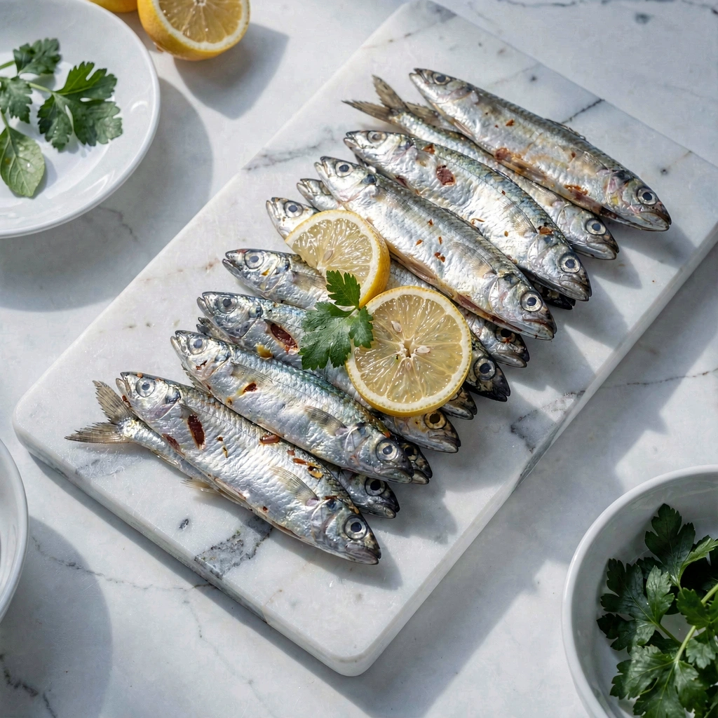 Sardinhas frescas